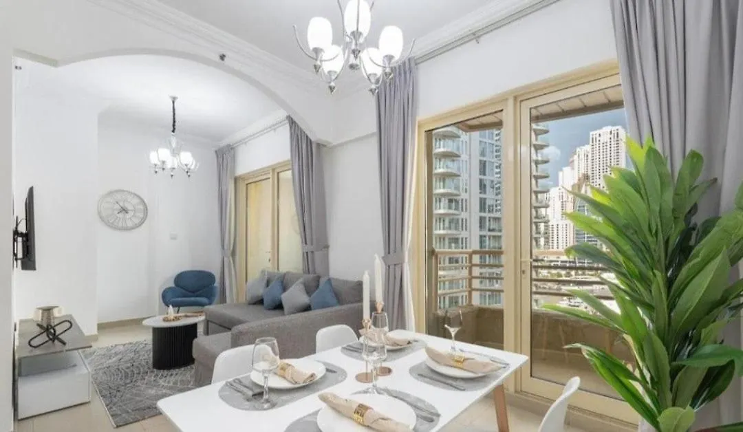 Dubai Marina-2Bedroom-3 Balcony -Holiday Home-Direct Acces To Marina Promenade United Arab Emirates